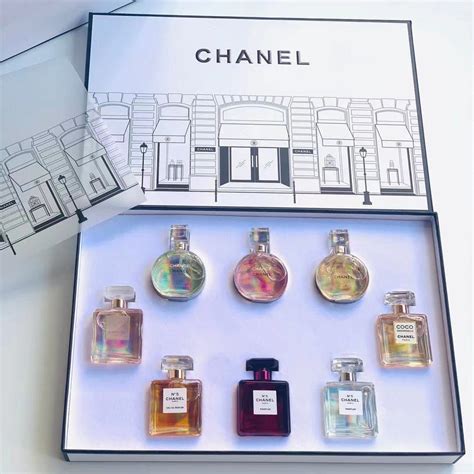 chanel mini flesjes